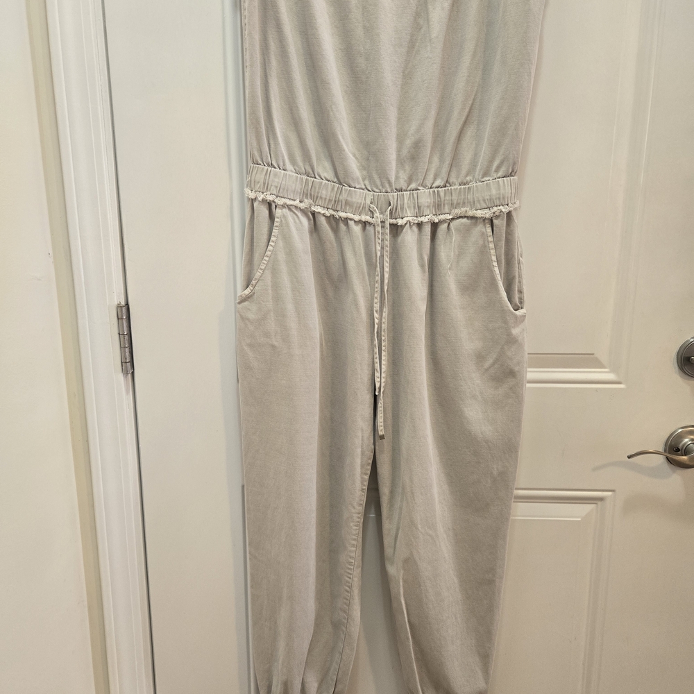 Young Fabulous & Broke Light Beige Jumpsuit